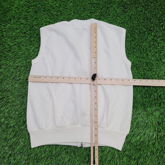 Vintage Sporstwear Zip Sweatshirt Vest Womens Small 18x21 - Picture 3 of 9